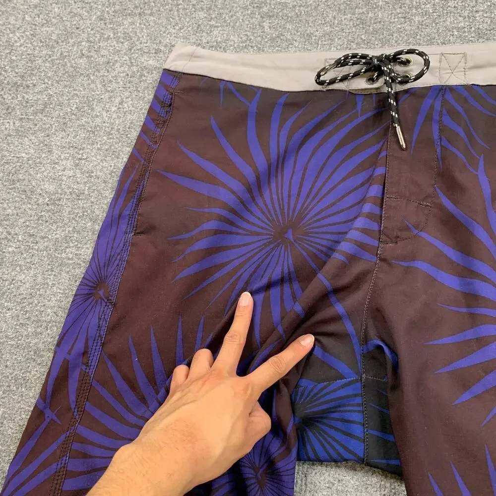Tommy Bahama Board Shorts‎ Mens 34 Naples Palm Print Swim Beach Recreational
